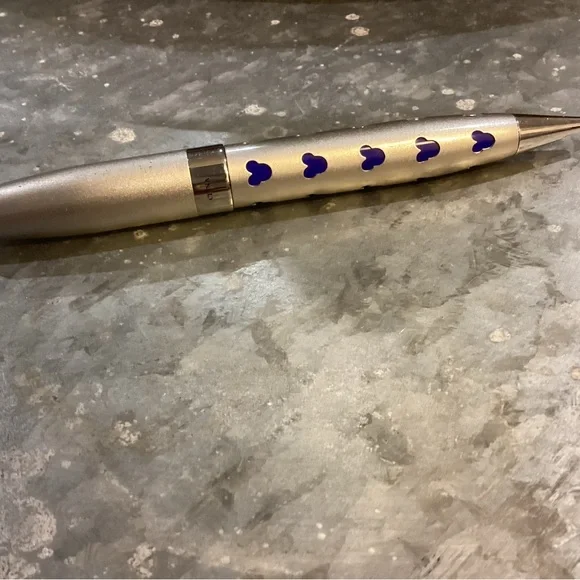 Disney Steel and Blue Enamel Ballpoint Pen - Picture 2 of 2